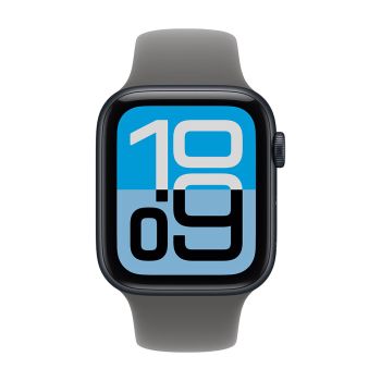 Apple Watch SE 3 40 mm, Midnight Aluminum Stone Gray Sport Band S/M